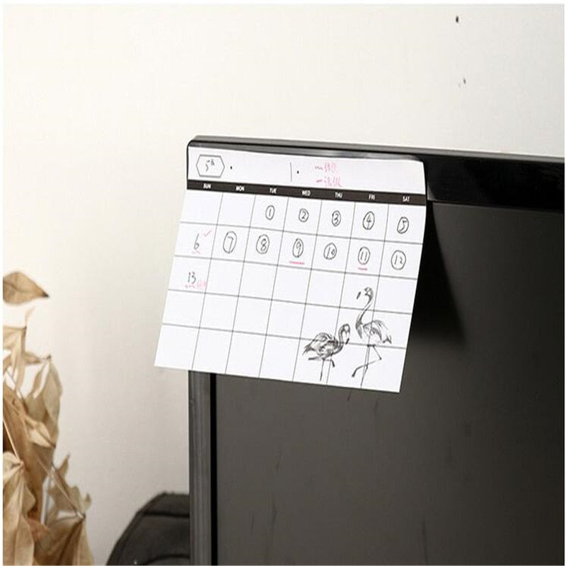Undated Monthly Planner Paper Pad, 30 Sheets by HitMyNeed