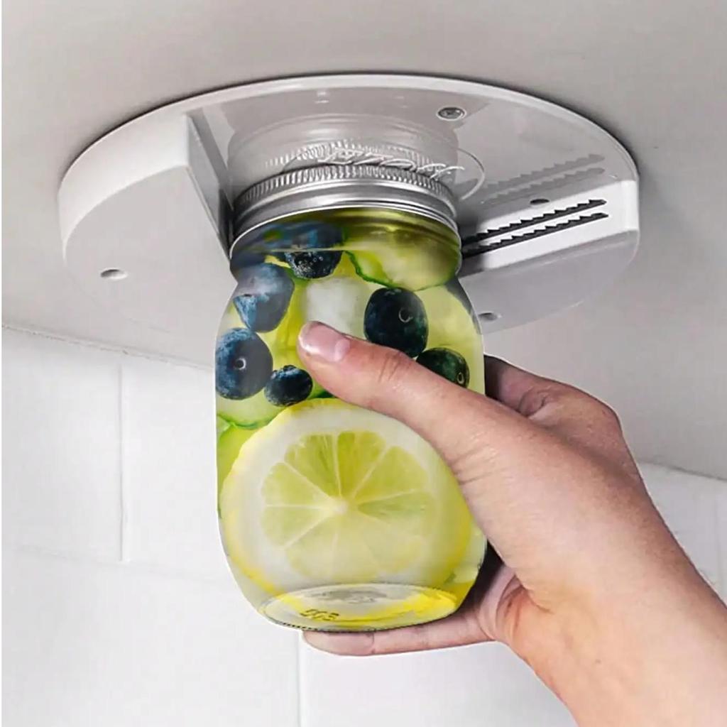 Under Cabinet Circular Can & Bottle Opener by HitMyNeed