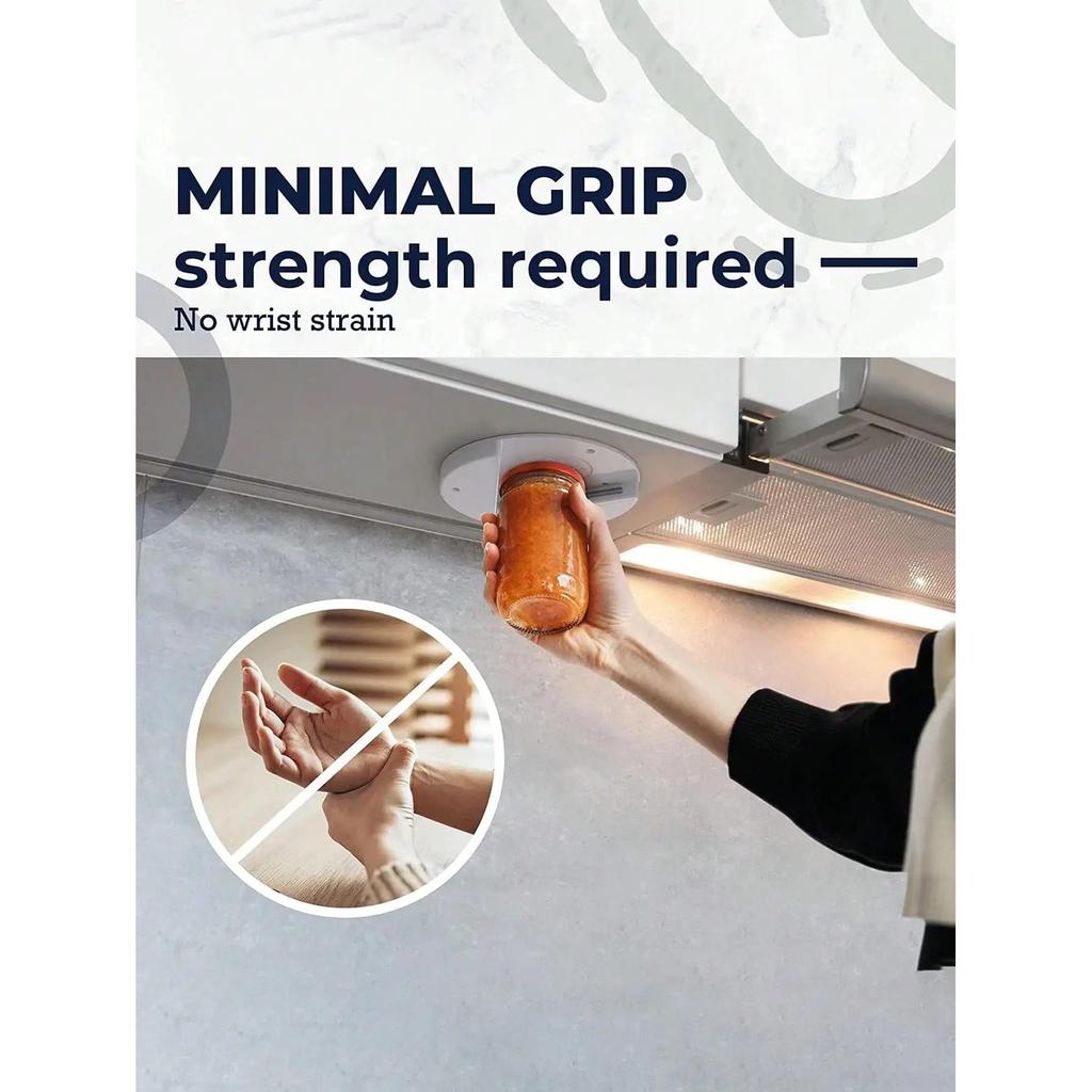 Under Cabinet Circular Can & Bottle Opener by HitMyNeed