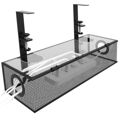 Under Desk Box Tray with Clamp Mount, 1 Pack by HitMyNeed