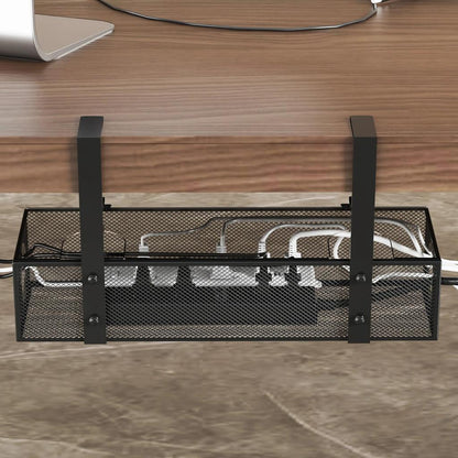 Under Desk Box Tray with Clamp Mount, 1 Pack by HitMyNeed