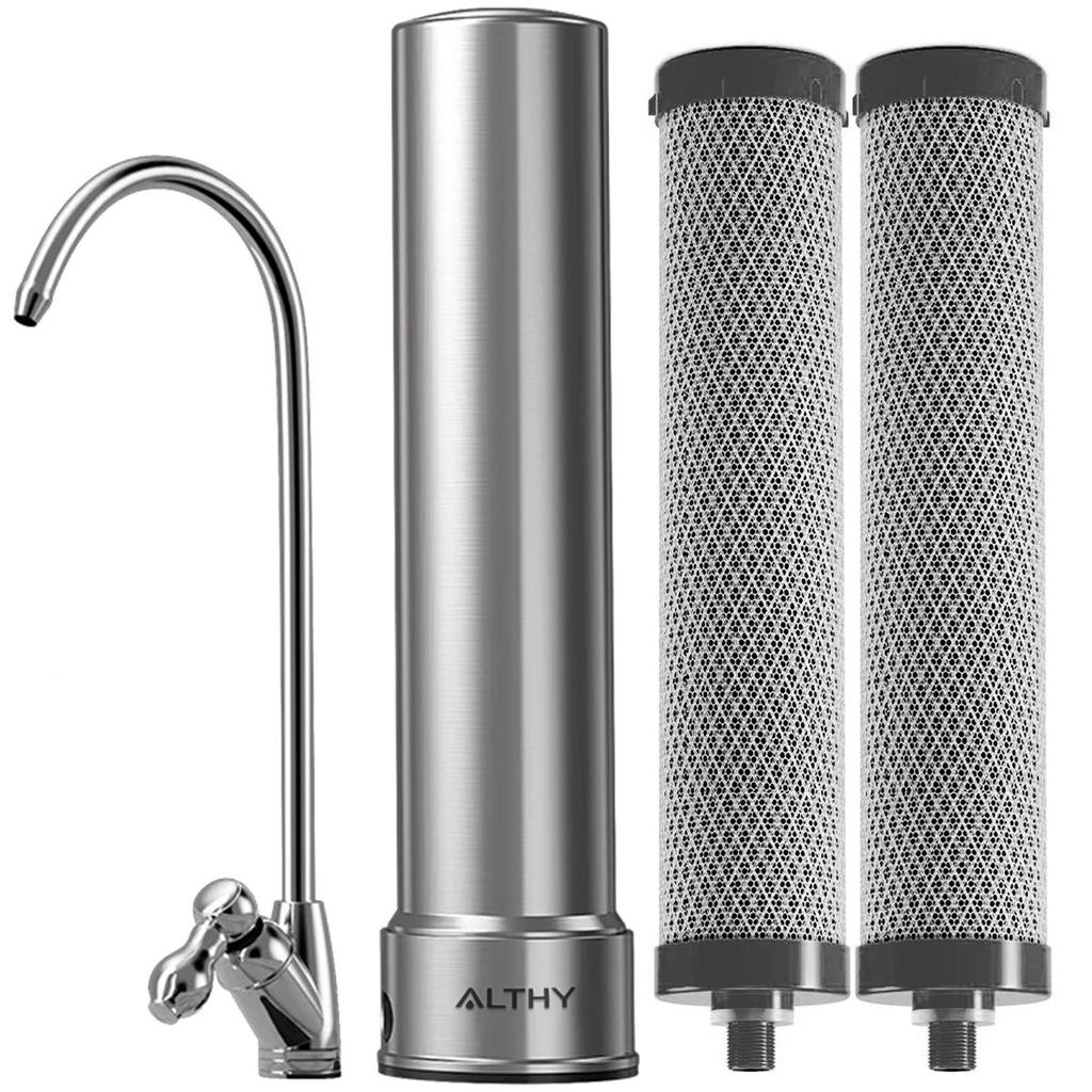 Under Sink 5-in-1 Stainless Steel Drinking Water Filter by HitMyNeed