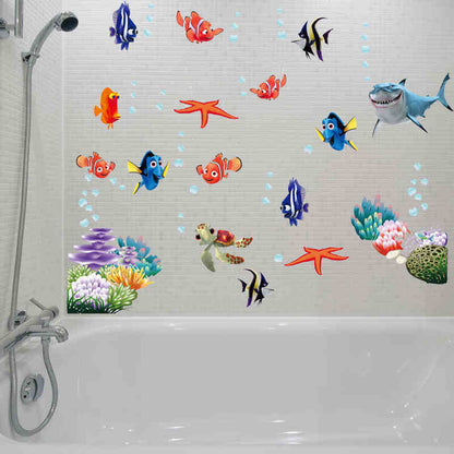 Under the Sea Wall Vinyl Stickers for Kids Rooms by HitMyNeed