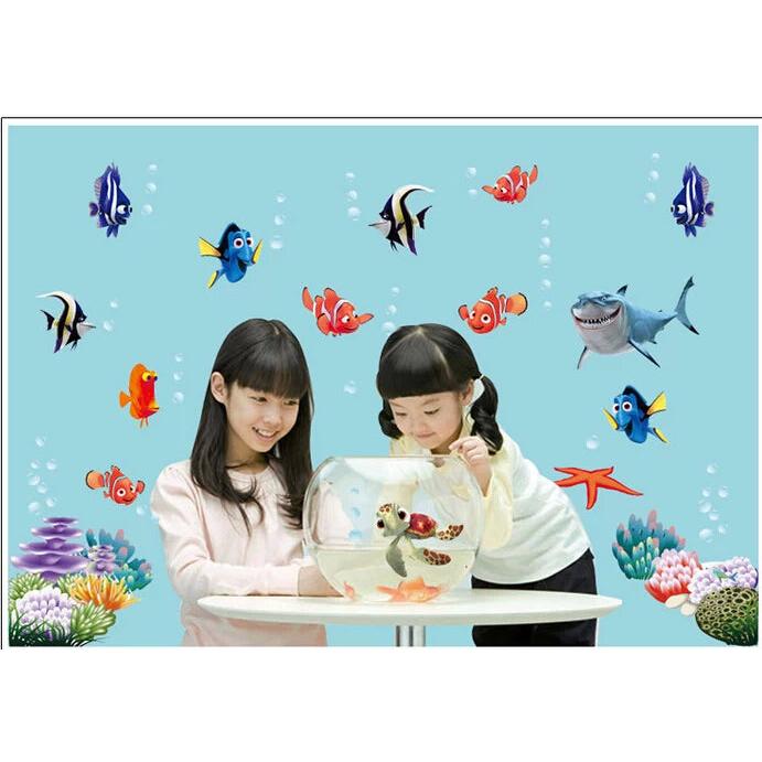 Under the Sea Wall Vinyl Stickers for Kids Rooms by HitMyNeed