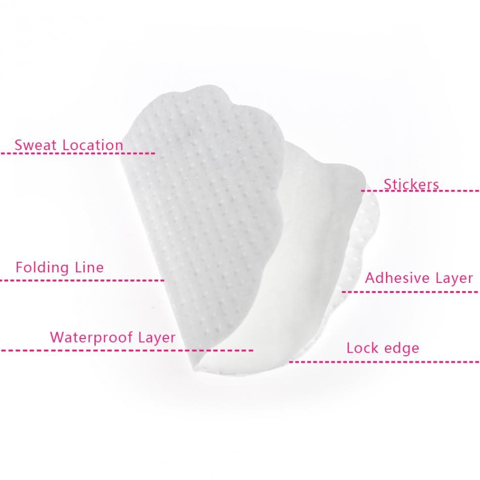 Underarm Sweat Absorbent Pads (Set of 20) by HitMyNeed