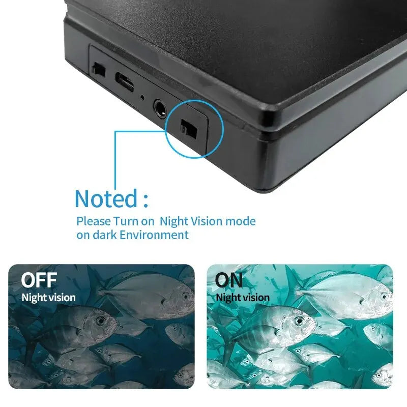 Underwater Fishing Camera 1080P HD 4.3" LCD Finder by HitMyNeed