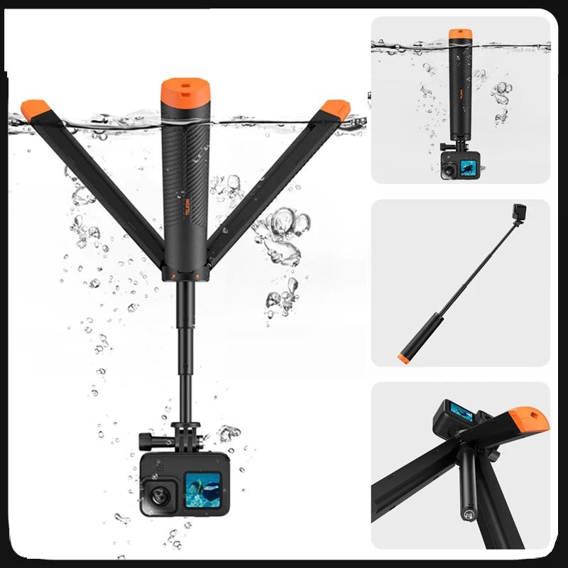 Underwater Floating Selfie Stick Tripod for Action Cams by HitMyNeed