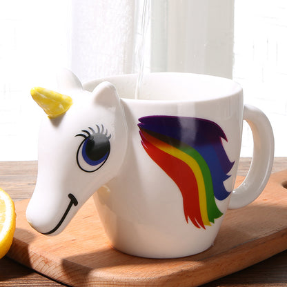 Unicorn Color Changing Magic Ceramic Mug 350ml by HitMyNeed