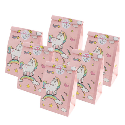 Unicorn Goodie Bags with Stickers, 12-Pack by HitMyNeed