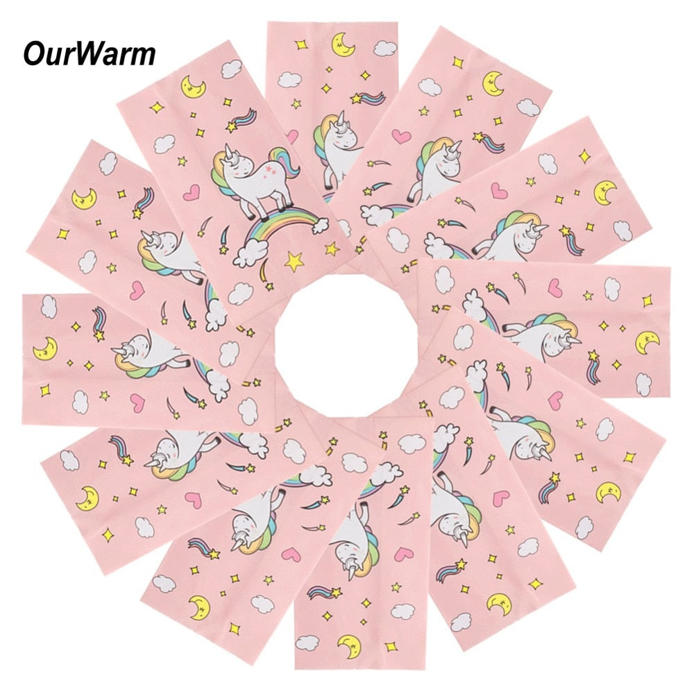 Unicorn Goodie Bags with Stickers, 12-Pack by HitMyNeed