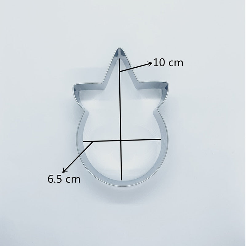 Unicorn Stainless Steel Cookie Cutter 10cm by HitMyNeed