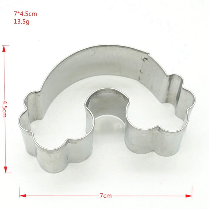 Unicorn Stainless Steel Cookie Cutter Set (3 pcs) by HitMyNeed