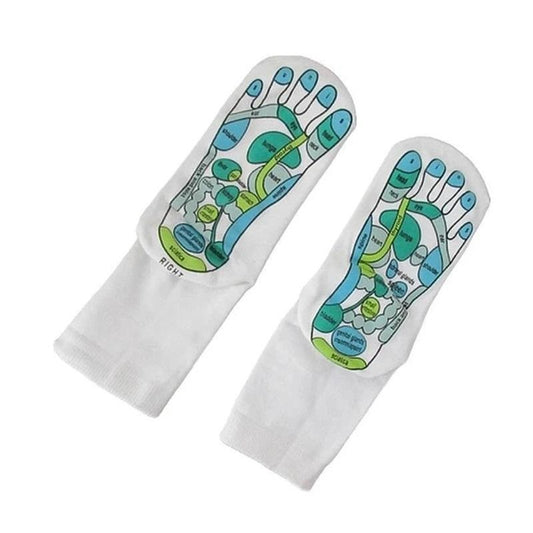 Unisex Acupressure Reflexology Socks Guide by HitMyNeed