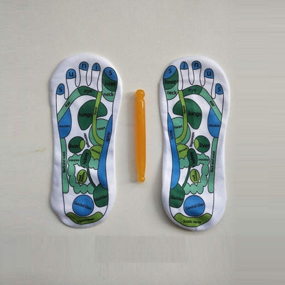 Unisex Acupressure Reflexology Socks Guide by HitMyNeed