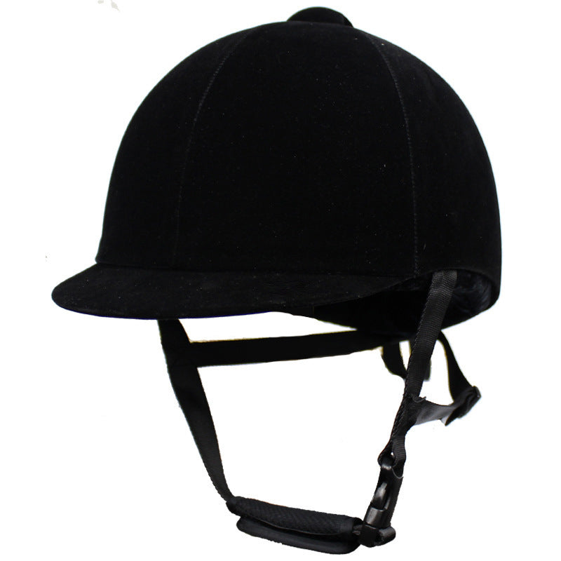 Unisex Adjustable Horse Riding Helmet Cap black m56 by HitMyNeed