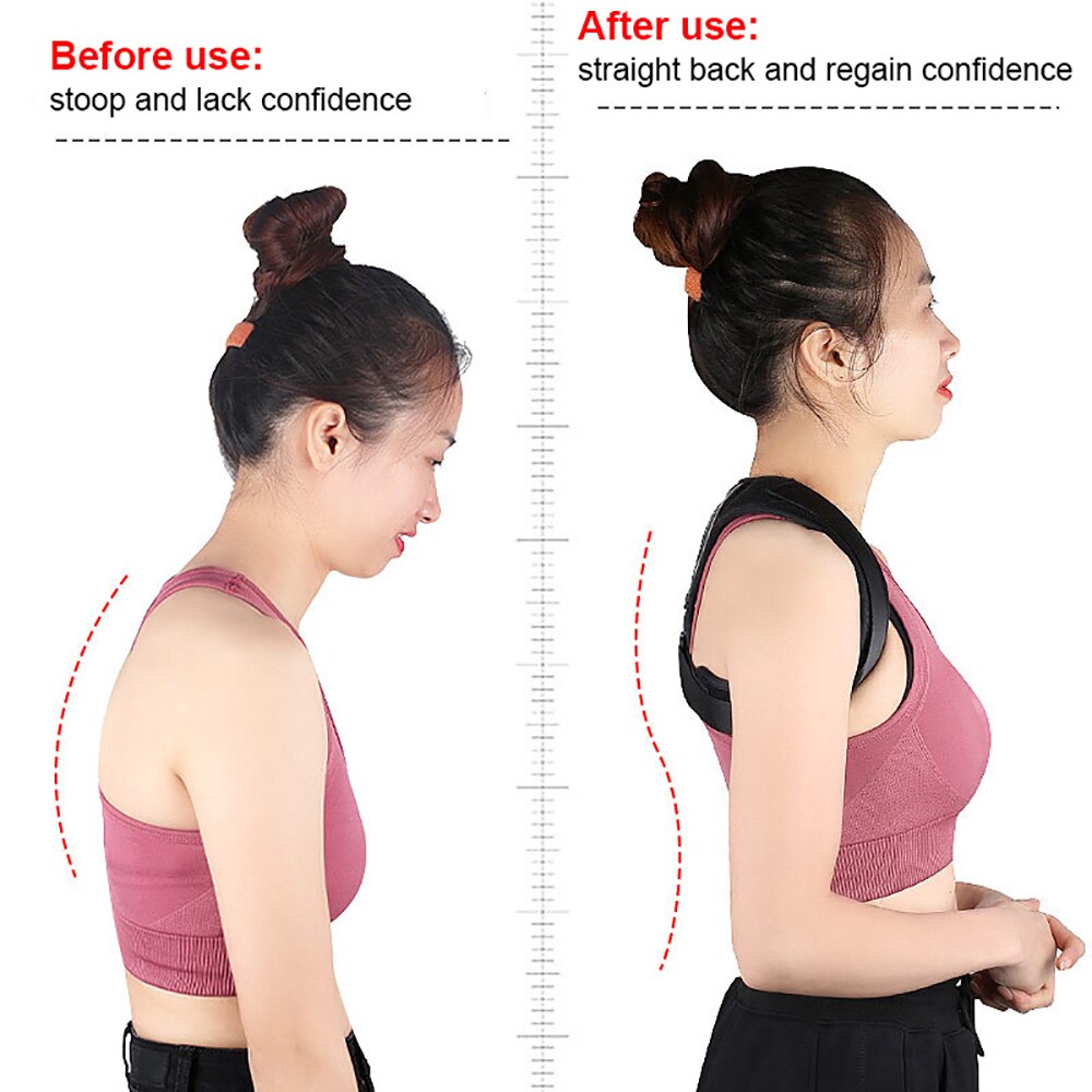 Unisex Adjustable Posture Corrector - Purple by HitMyNeed