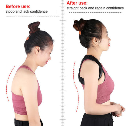 Unisex Adjustable Posture Corrector - Purple by HitMyNeed