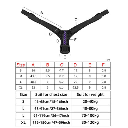 Unisex Adjustable Posture Corrector - Purple by HitMyNeed