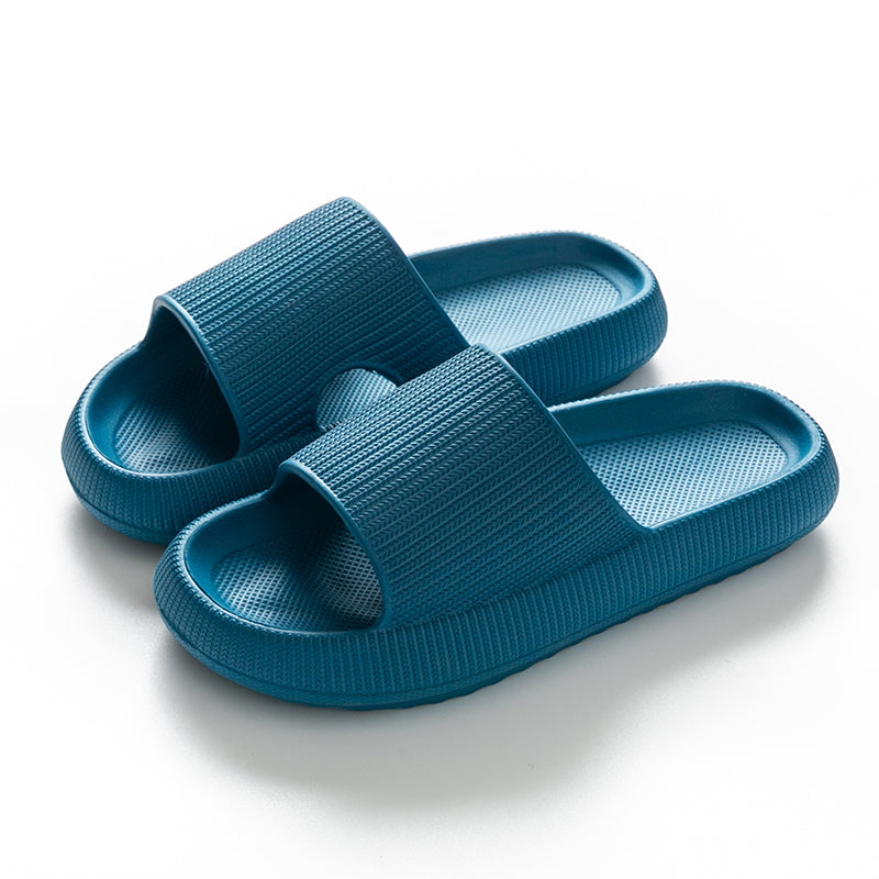Unisex Anti-Slip Cloud Platform EVA Slide Sandals blue 48-49fit-29-30-cm by HitMyNeed