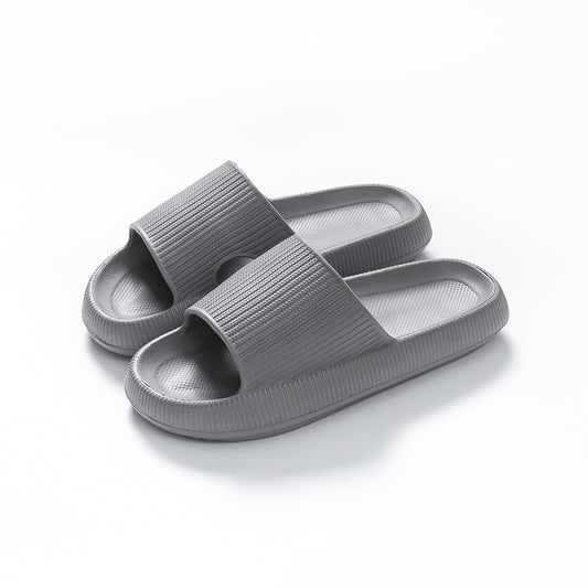 Unisex Anti-Slip Cloud Platform EVA Slide Sandals gray 34-35fit-22-23-cm by HitMyNeed