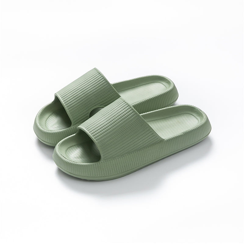 Unisex Anti-Slip Cloud Platform EVA Slide Sandals green 48-49fit-29-30-cm by HitMyNeed