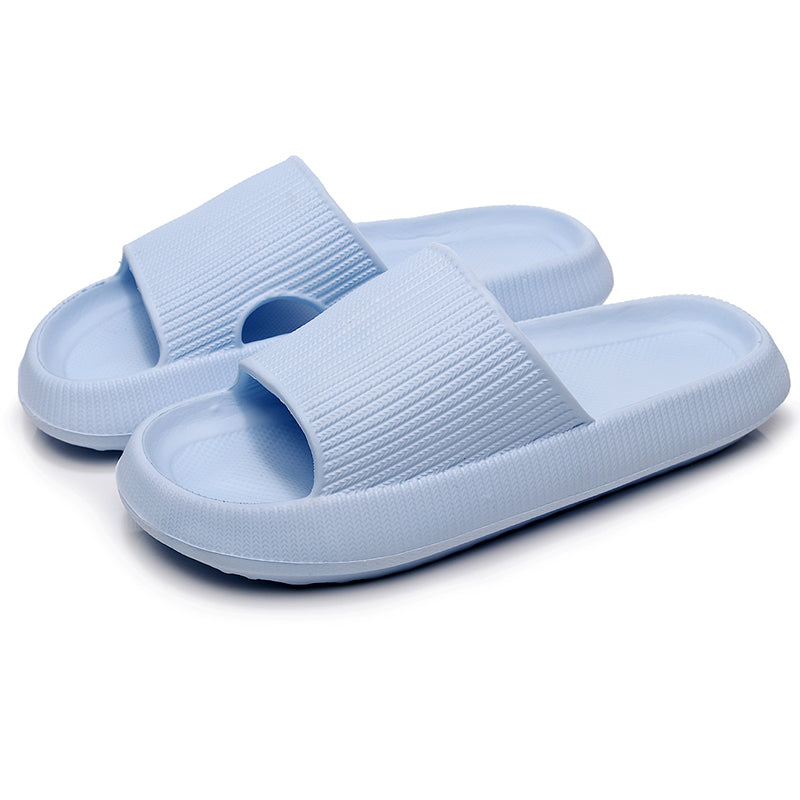 Unisex Anti-Slip Cloud Platform EVA Slide Sandals light-blue 48-49fit-29-30-cm by HitMyNeed