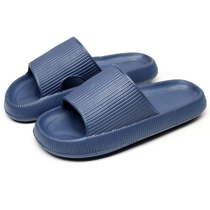 Unisex Anti-Slip Cloud Platform EVA Slide Sandals navy 42-43fit-26-27-cm by HitMyNeed