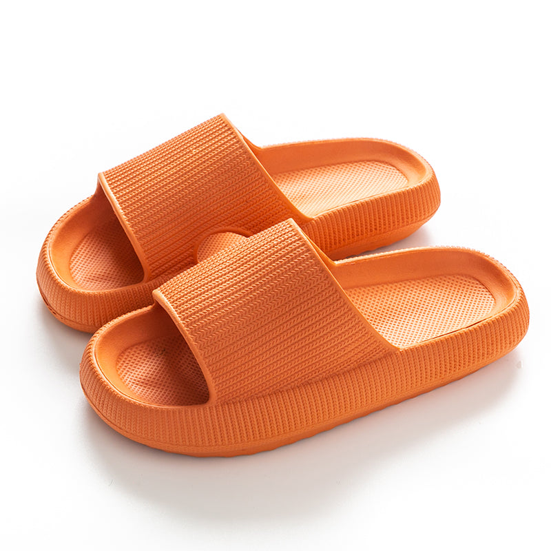 Unisex Anti-Slip Cloud Platform EVA Slide Sandals orange 46-47fit-28-29-cm by HitMyNeed