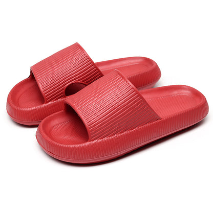 Unisex Anti-Slip Cloud Platform EVA Slide Sandals red 44-45fit-27-28-cm by HitMyNeed