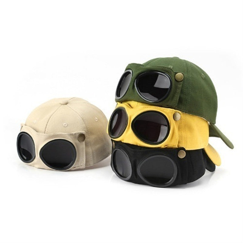 Unisex Aviator Sunglasses Baseball Cap for Summer by HitMyNeed