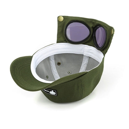Unisex Aviator Sunglasses Baseball Cap for Summer by HitMyNeed