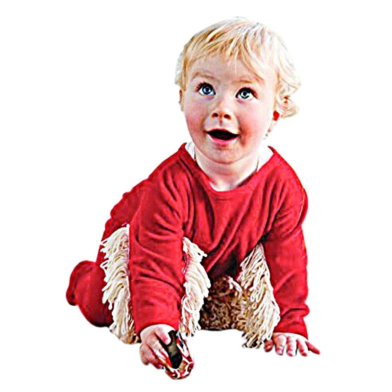 Unisex Baby Mop Crawling Suit Overall by HitMyNeed