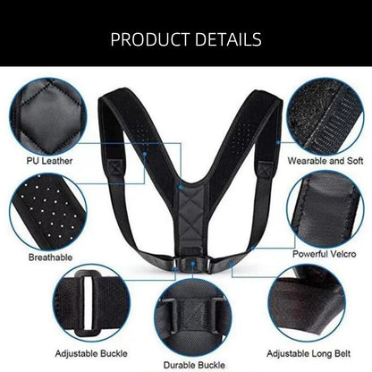 Unisex Back Posture Correction Belt by HitMyNeed
