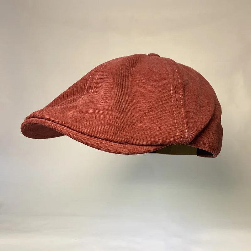 Unisex British Ivy Cap Cotton Linen Adjustable by HitMyNeed