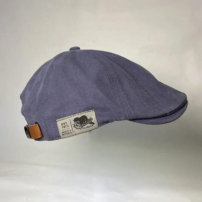 Unisex British Ivy Cap Cotton Linen Adjustable by HitMyNeed