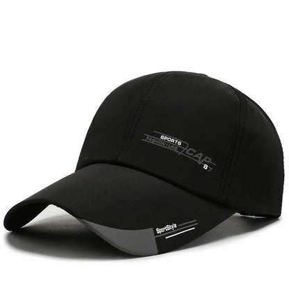Unisex Cotton Baseball Cap with Adjustable Snapback black by HitMyNeed