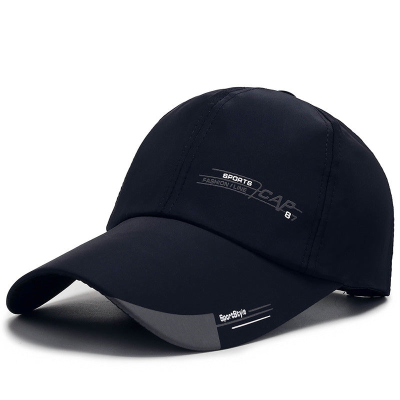 Unisex Cotton Baseball Cap with Adjustable Snapback blue by HitMyNeed