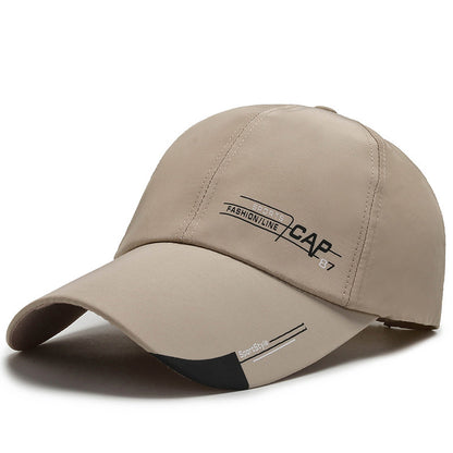 Unisex Cotton Baseball Cap with Adjustable Snapback khaki by HitMyNeed