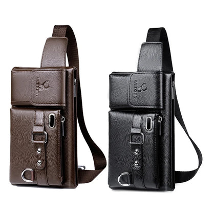 Unisex Crossbody Sports Waist and Chest Bag by HitMyNeed