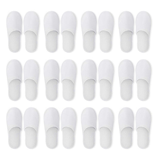 Unisex Disposable Slippers, 12 Pairs by HitMyNeed