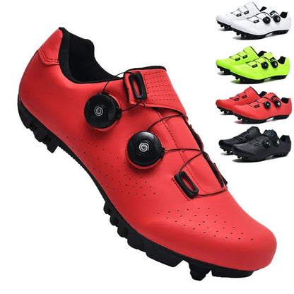 Unisex Flat MTB Cycling Shoes with Cleat Compatibility by HitMyNeed