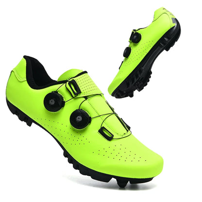 Unisex Flat MTB Cycling Shoes with Cleat Compatibility by HitMyNeed
