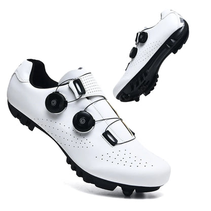 Unisex Flat MTB Cycling Shoes with Cleat Compatibility by HitMyNeed