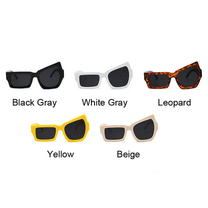 Unisex Irregular Square UV400 Sunglasses by HitMyNeed