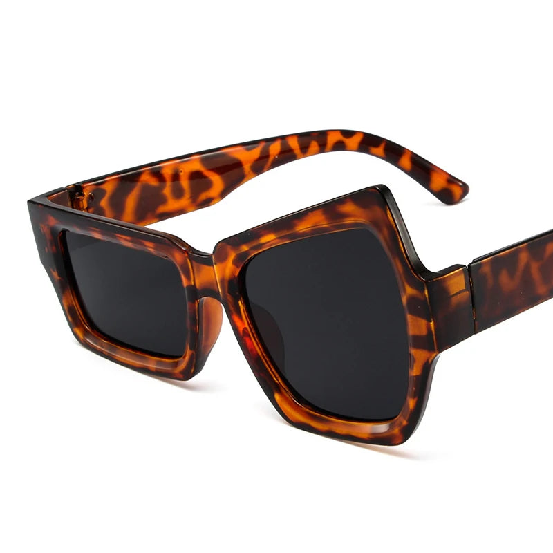 Unisex Irregular Square UV400 Sunglasses by HitMyNeed