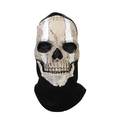 Unisex Latex Ghost Skull Mask for Halloween Cosplay c by HitMyNeed