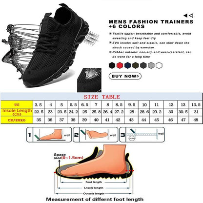 Unisex Lightweight Mesh Running & Training Shoes by HitMyNeed