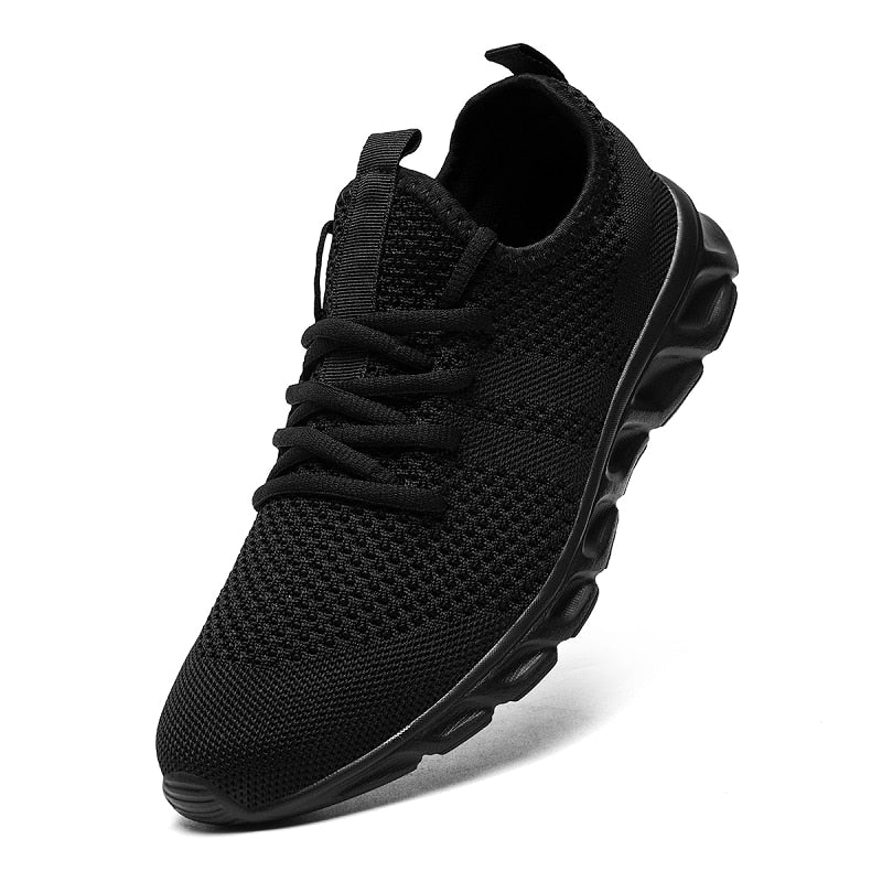Unisex Lightweight Mesh Running & Training Shoes black 39 by HitMyNeed