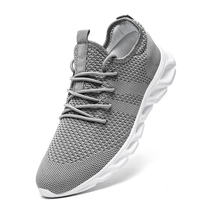 Unisex Lightweight Mesh Running & Training Shoes light-grey 39 by HitMyNeed