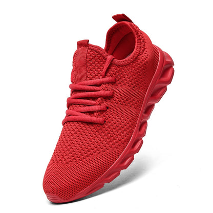 Unisex Lightweight Mesh Running & Training Shoes red 39 by HitMyNeed